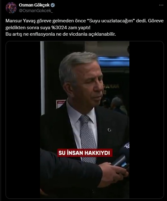 Osman Gökçek'ten CHP'ye sert tepki! 'Bunlar, belediye değil enkaz'